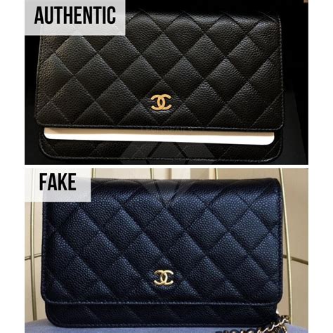 replica chanel caviar|How To Spot A Fake Chanel Wallet.